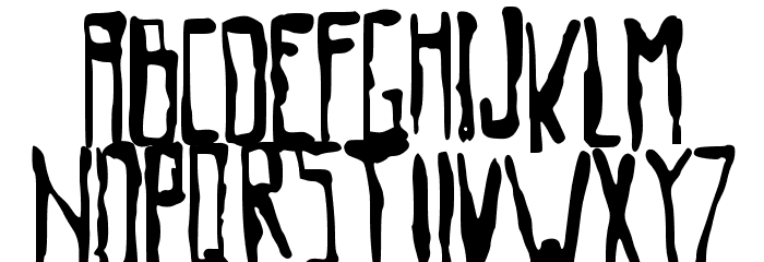OldMovie Font LOWERCASE