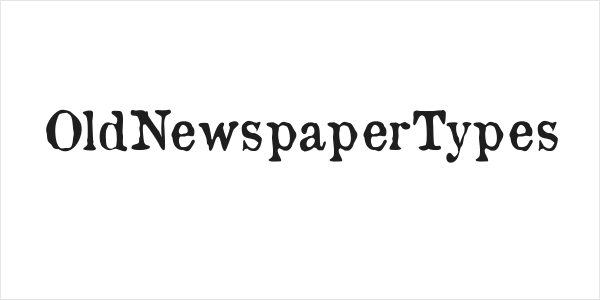 OldNewspaperTypes Logo