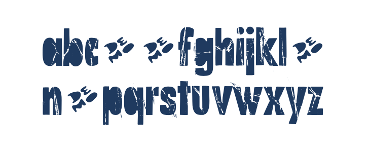 OldNoteDemo-Bold Lowercase