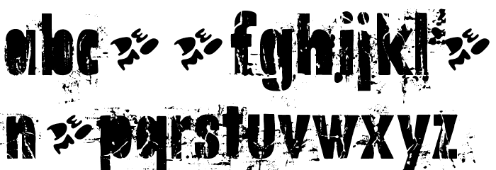 OldNoteDemo Font LOWERCASE