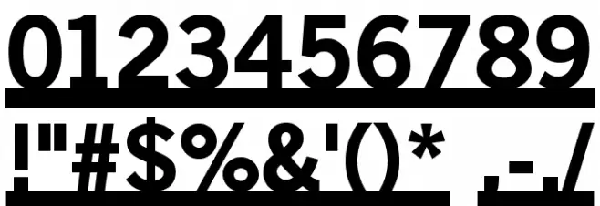 OldSansBlackUnderline Fuentes OTROS CHARS