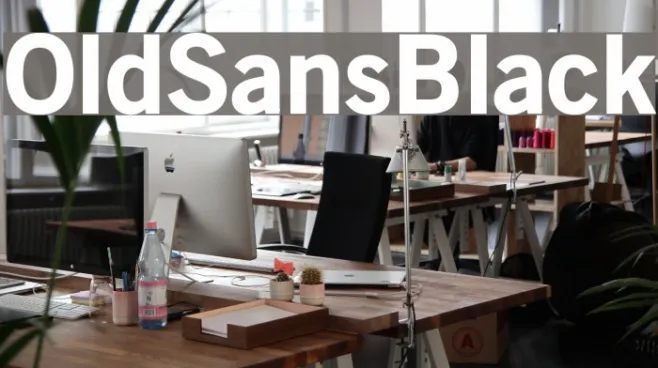 OldSansBlack Example 1