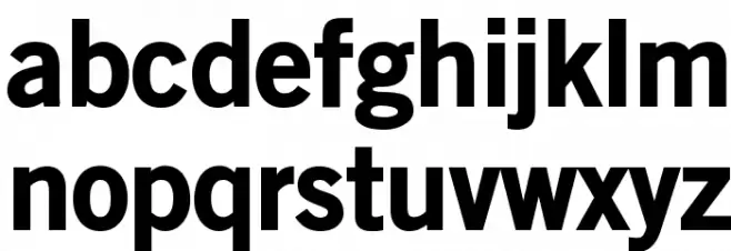 OldSansBlack Font LOWERCASE
