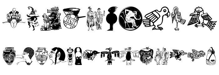 OldSignArtsOne Font OTHER CHARS