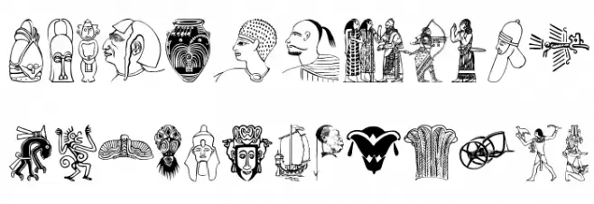OldSignArtsOne Schriftart Groß