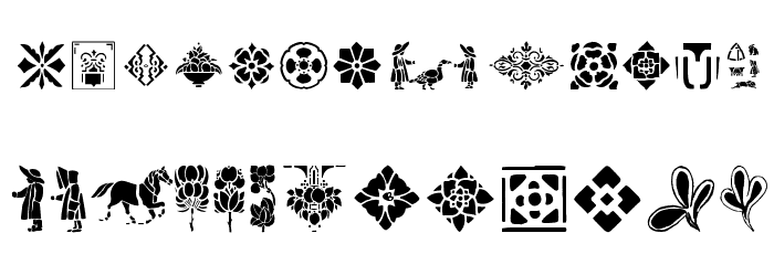 OldTypoPiecesOne Font LOWERCASE