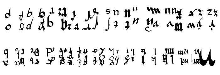 OldTypographicSymphony-Regular Font OTHER CHARS