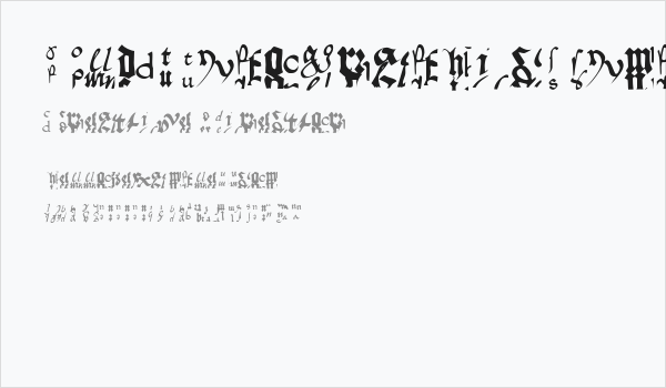 OldTypographicSymphony-Regular Business Card