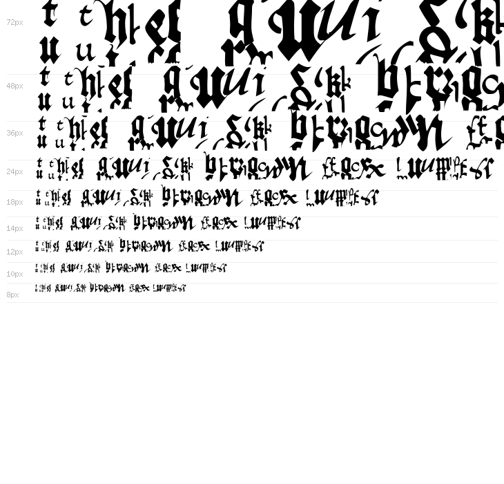 OldTypographicSymphony-Regular Waterfall