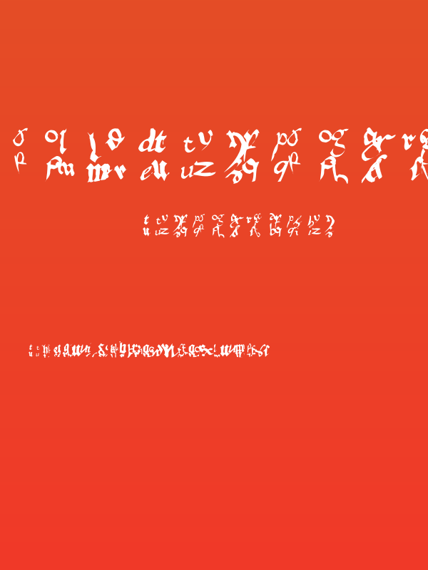 OldTypographicSymphony Round Poster