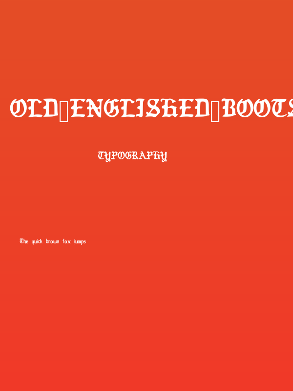 Old_Englished_Boots Poster