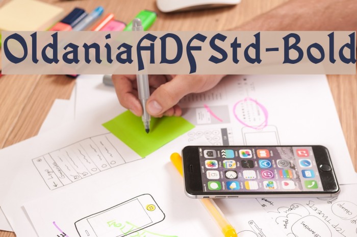 OldaniaADFStd-Bold Font examples