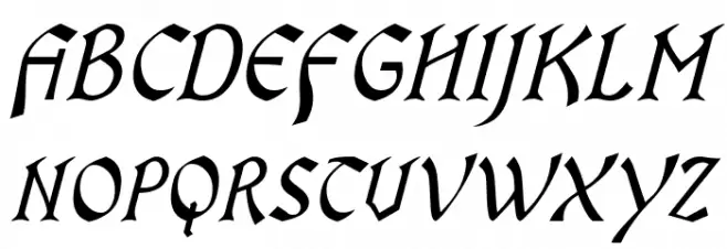 OldaniaADFStd-Italic Шрифта ВЕРХНИЙ