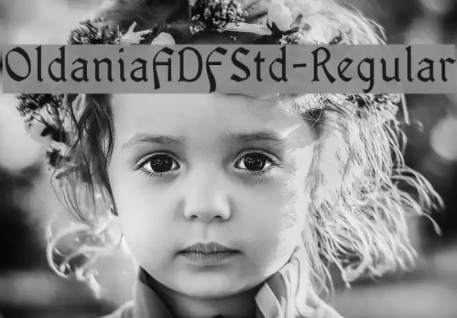 OldaniaADFStd-Regular Fuentes examples