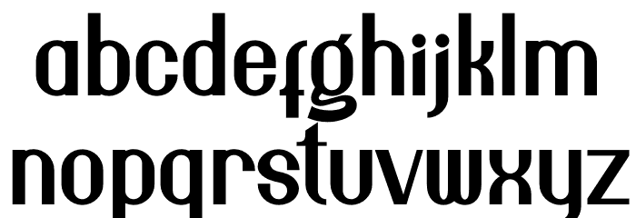 Oldbrothers - Personal Use Font LOWERCASE