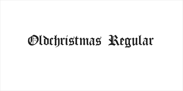Oldchristmas Regular Logo