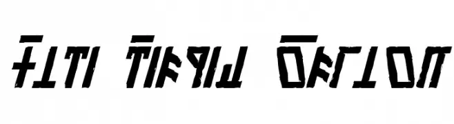 Olde Dethek Italic  baixar fontes gratis