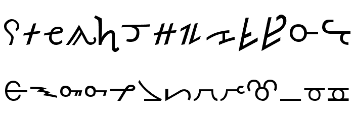 Olde Thorass Font LOWERCASE