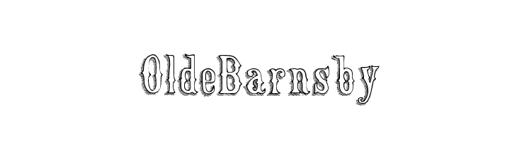 OldeBarnsby  नि: शुल्क फ़ॉन्ट्स डाउनलोड