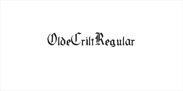 OldeCriltRegular Logo