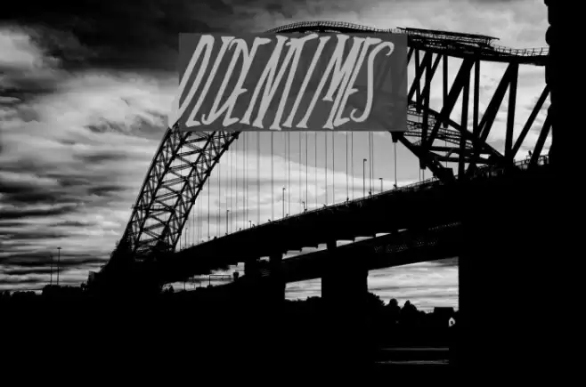 OldenTimes Font examples