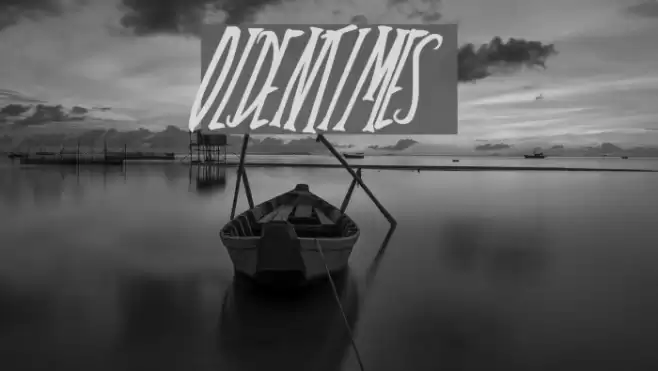 OldenTimes Font examples