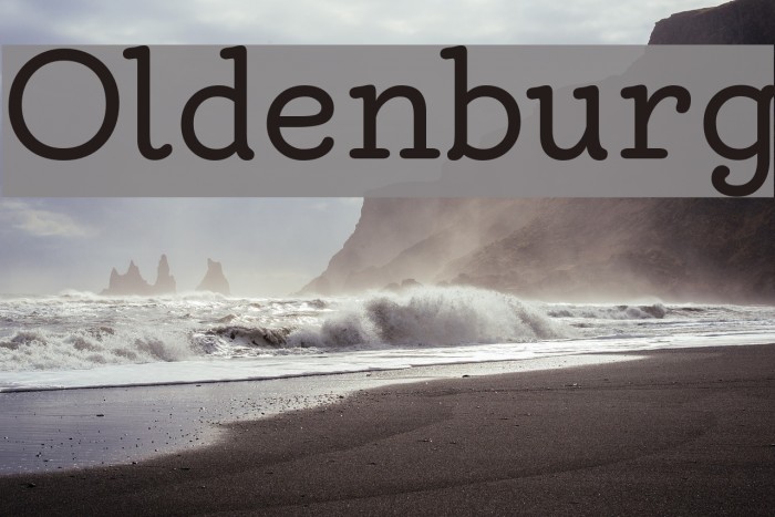 Oldenburg Font examples