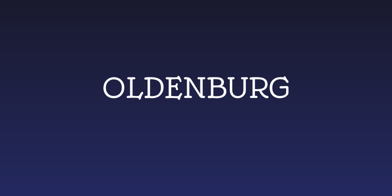 Oldenburg Social Header