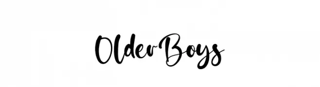 Older Boys  नि: शुल्क फ़ॉन्ट्स डाउनलोड