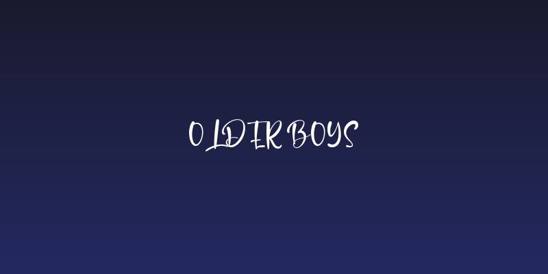 Older Boys Social Header