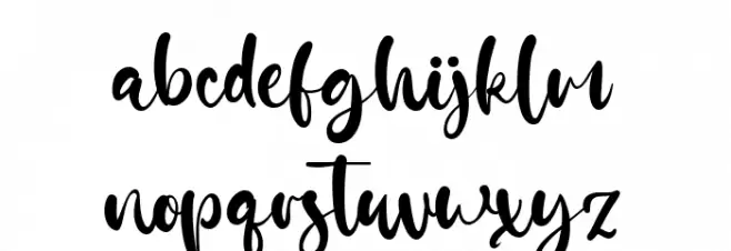 Older Boys Schriftart Kleinbuchstaben