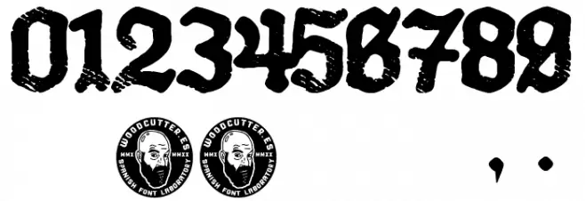 Older Dictator Font OTHER CHARS