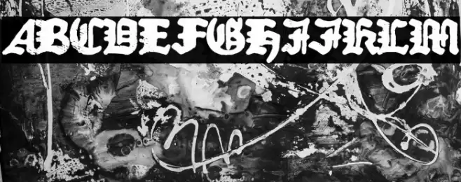 Older Dictator Font examples