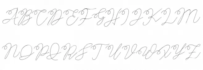 Older Historica Regular フォント 大文字