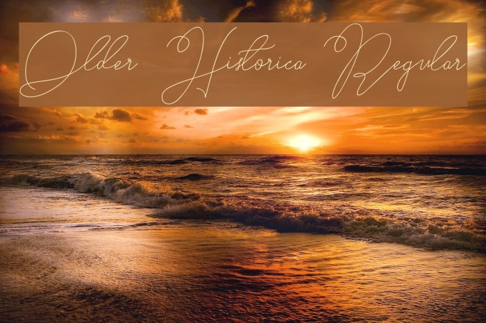 Older Historica Regular Example 3