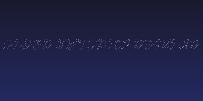 Older Historica Regular Social Header