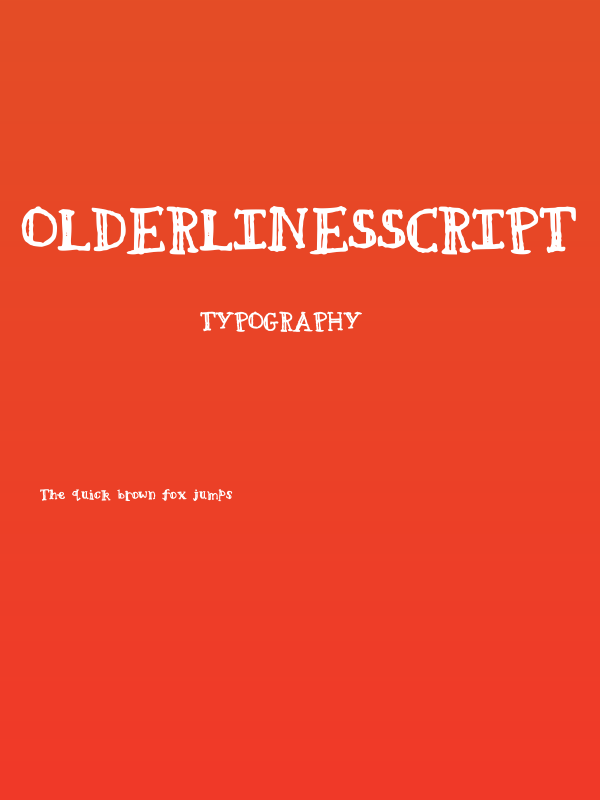 OlderLinesScript Poster