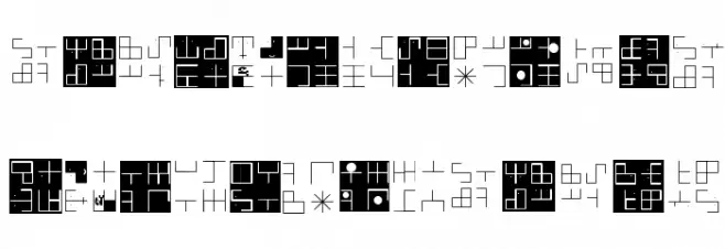 OlderTypographicTraces फ़ॉन्ट लोअरकेस