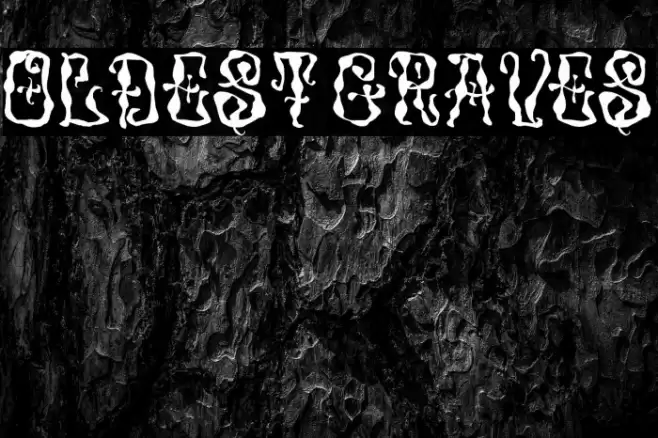 Oldest Graves Font examples