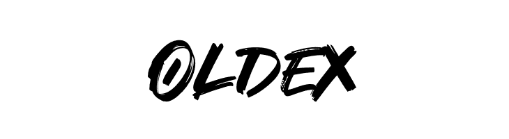 Oldex  フリーフォントのダウンロード