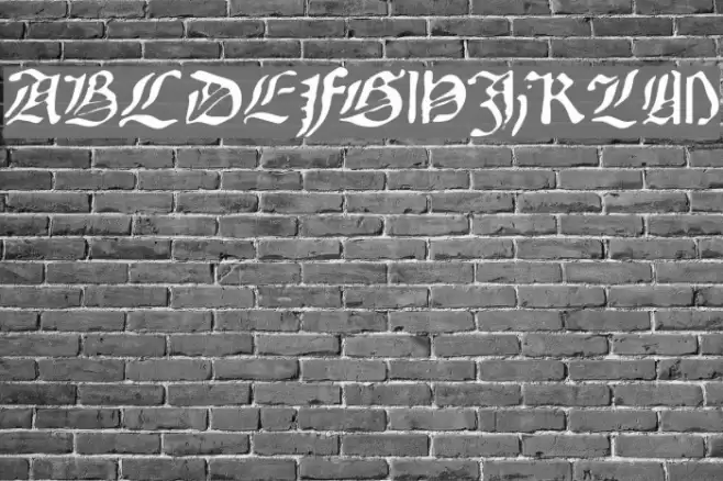 Oldprint Font examples