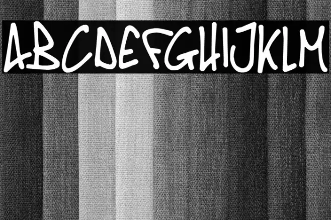 Oldschool Tag Font examples