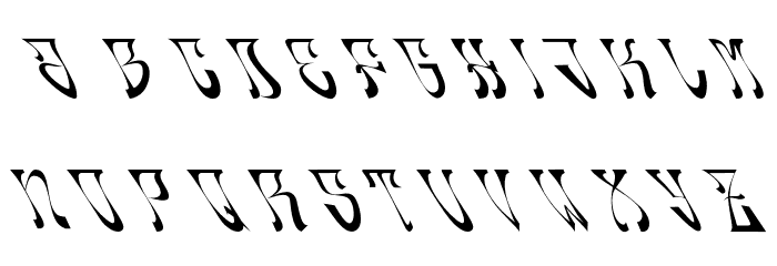 Oldskool Font LOWERCASE