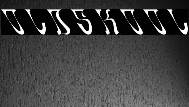 Oldskool Font examples
