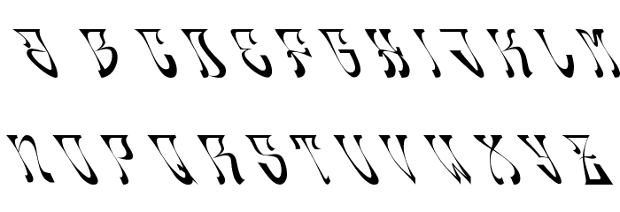 Oldskool Font LOWERCASE
