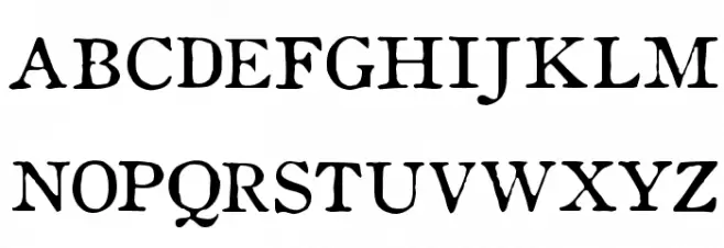 Oldstyle Small Caps HPLHS 字体 小写