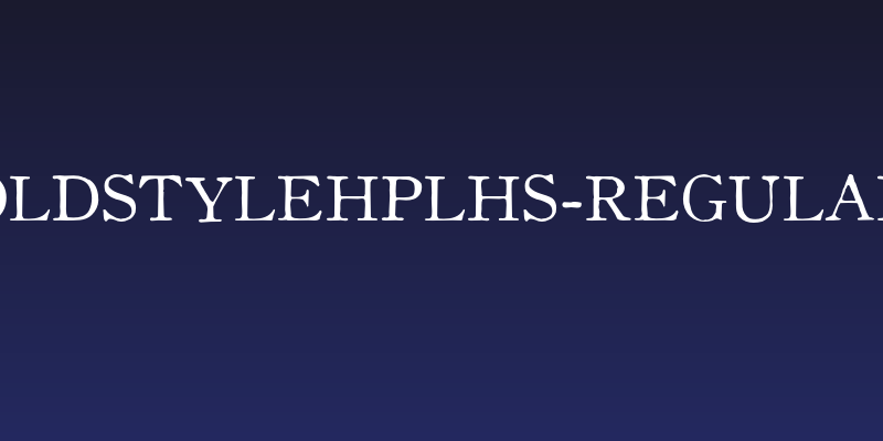 OldstyleHPLHS-Regular Social Header