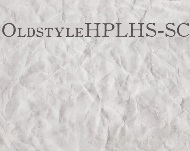 OldstyleHPLHS-SC Example 3