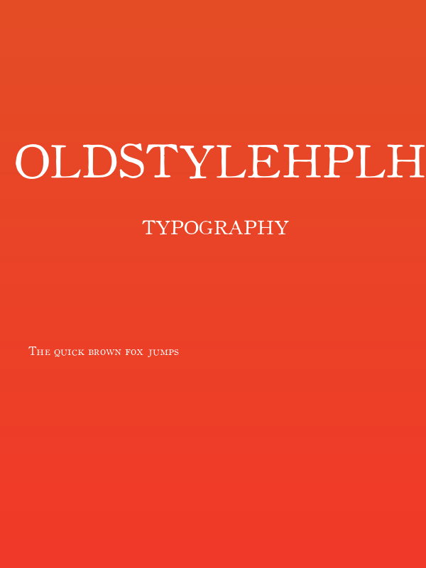 OldstyleHPLHS-SC Poster