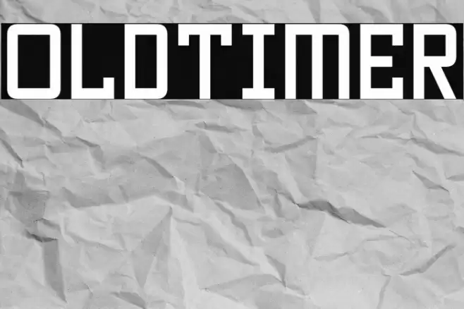 Oldtimer Font examples